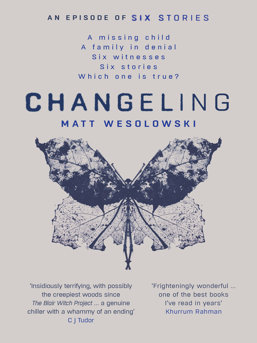 Title details for Changeling by Matt Wesolowski - Available